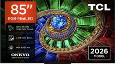 Televizor TCL 65inch RGB-MiniLED 85RM7L Ultra HD 4K Smart TV cu WiFi si CI+