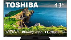 Televizor Toshiba 43UV3F63DG, LED 43 inch, Ultra HD 4K, Smart TV, Wi-Fi, CI+