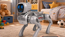 Caine robot inteligent cu telecomanda si aplicatie mobila