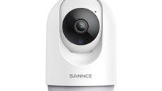 Camera de Supraveghere SANNCE I41BR, WiFi 2MP, Full HD, Pan & Tilt, Audio Bidirectional, Vedere Nocturna IR