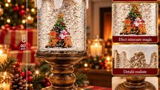 Candela Aromatica LED Casa Ambiance - Decoratiune de Craciun Premium
