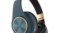 Casti Bluetooth T8 Over-Ear Stereo cu Microfon si Suport pentru Card TF