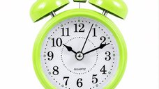 Ceas de masa cu alarma, design clasic – 12 x 8 cm