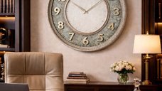 Ceas de perete premium, 50 cm, design modern si elegant
