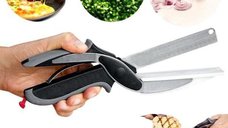 Foarfeca multifunctionala Smart Cutter 2 in 1 pentru legume si verdeata