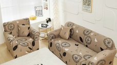 Husa Elastică pentru Canapea 2 Locuri - Soft Stretch