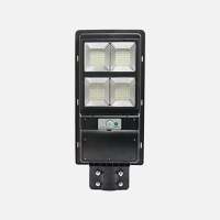 Lampa stradala proiector LED cu panou fotovoltaic + telecomanda si senzor, 120W/200W/300W - 1