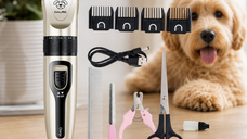 Masina Profesionala de Tuns Animale Fara Fir USB 5 in 1