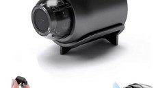 Mini camera supraveghere X5, WIFI, Full HD, View 160 grade, control din aplicatie, senzor miscare, vizionare pe timp de noapte