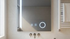 Oglinda LED Rectangulara Linea Touch 60x80cm cu Sistem de Dezaburire