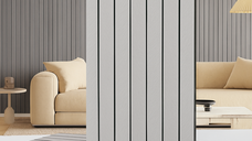 Panouri decorative autoadezive cu aspect de lemn vertical, 30x60cm, model 3D modern pentru interior