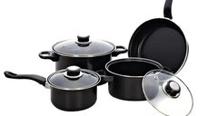 Set complet de oale si ustensile pentru gatit, 13 piese