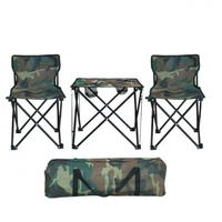 Set masa si scaune pliabile pentru camping, picnic sau plaja - 1
