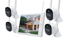 Sistem de Supraveghere Video ANNKE N44WEV+I41DM*4 cu Monitor LCD de 10 inch si 4 Camere 5MP