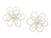 Accesorii pantofi ALDO albe, FLOWERCLIP 102, din pvc - 1