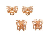 Accesorii par ALDO aurii, 14088488, din metal - 1
