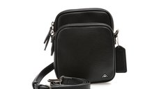 Borseta ALDO neagra, THOMPSO 009, din piele ecologica