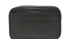 Borseta MARIO FERRETTI neagra, 1001, din piele naturala