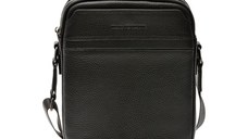 Borseta MARIO FERRETTI neagra, 2607, din piele naturala