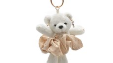 Breloc ALDO alb, BUBBLESS 102, din material textil