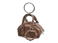 Breloc ALDO maro, MYMINI 970, din piele ecologica - 1