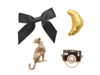 Brose ALDO aurii, CHICPINS 970, din metal - 1