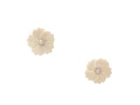 Cercei ALDO albi, CAMELLIAA 102, din metal - 1