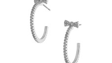 Cercei ALDO argintii, REAKIN 973, din metal