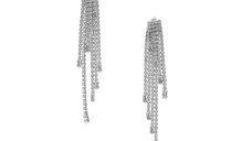 Cercei ALDO argintii, SPARKLESHINE 973, din metal