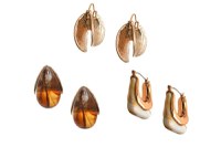 Cercei ALDO aurii, GLIGONI 710, din metal - 1