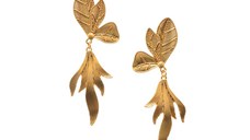 Cercei ALDO aurii, LEAFORA 710, din metal