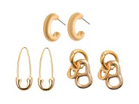 Cercei ALDO aurii, LOVECAPSE 710, din metal - 1