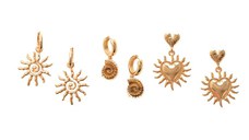 Cercei ALDO aurii, LUVSHELL 240, din metal