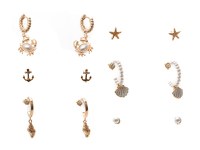 Cercei ALDO aurii, MYANCHOR 972, din metal - 1