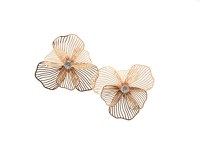 Cercei ALDO aurii, PETALDREAM 740, din metal - 1