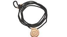 Colier ALDO negru, URSULA NECKLACE 970, din material textil
