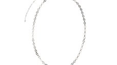 Curea ALDO argintie, POISED 040, din metal