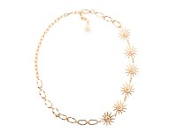 Curea ALDO aurie, SOLEVA 710, din metal - 1