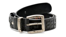 Curea din piele naturala La Galere, model 7871640, neagra