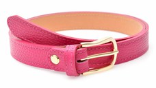 Curea EPICA fucsia, F33, din piele naturala