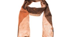 Esarfa KLOP maro, BC05, din material textil