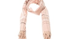 Esarfa KLOP roz, BC03, din material textil