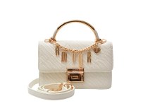 Geanta ALDO alba, AMENDA 100, din piele ecologica - 1