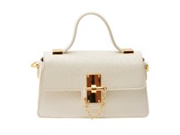 Geanta ALDO alba, CALLUNA 100, din piele ecologica - 1