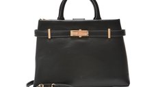 Geanta ALDO ALICIETOTE 001, neagra, din piele ecologica