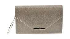 Geanta ALDO argintie, WELTER 042, din material textil