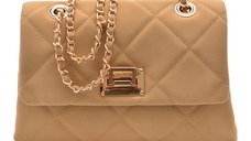 Geanta ALDO bej, SIMKEEE 271, din piele ecologica