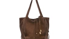 Geanta ALDO maro, ARROW 201, din piele intoarsa