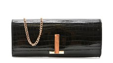 Geanta ALDO neagra, ALORISA 001, din piele ecologica