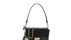 Geanta ALDO neagra, BBELLAPURSE 001, din piele ecologica